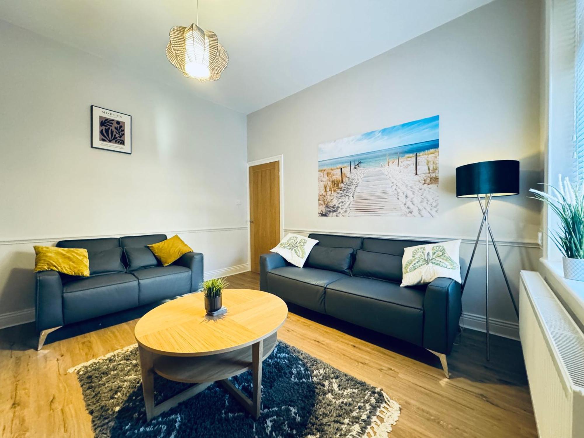 Rockcliffe Retreat, Stylish Coastal Apartment Whitley Bay Exteriér fotografie