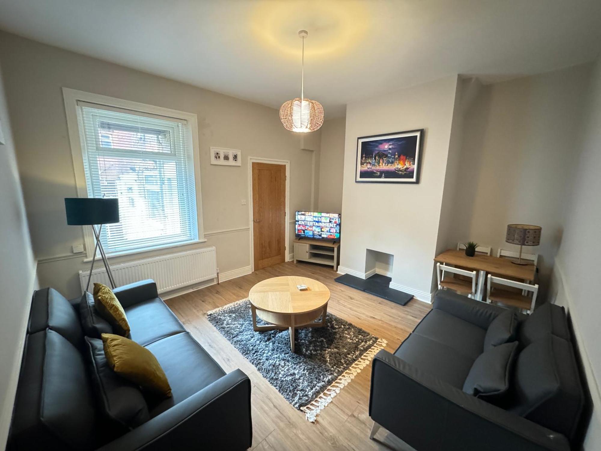 Rockcliffe Retreat, Stylish Coastal Apartment Whitley Bay Exteriér fotografie